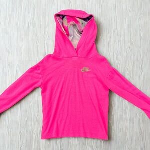 Girls 4t Nike Vibrant Pink Pullover Hoodie